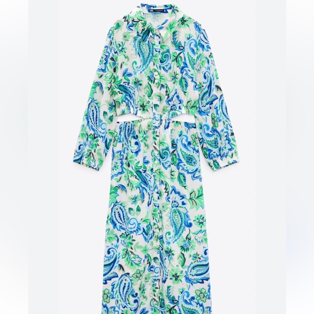 Zara cutout dress